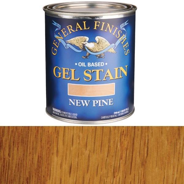 Gel Stain - Oil Based - Color:New Pine - Size:1 Quart